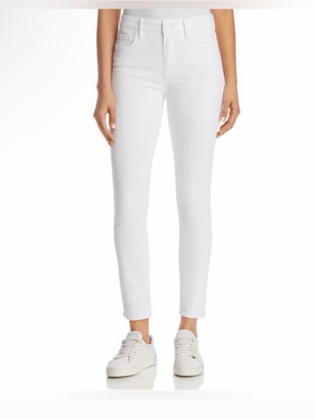Paige Petite Hoxton Crop Slim Straight Jeans Sz 29 29P
